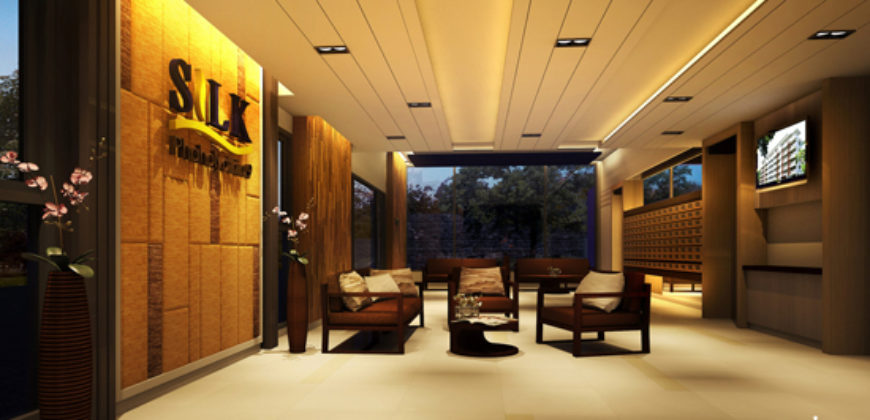 ขายคอนโด Silk Phaholyothin 9 ถ.พหลโยธิน ซ.9 พร้อมเฟอร์นิเจอร์ พื้นที่ 79 ตรม.