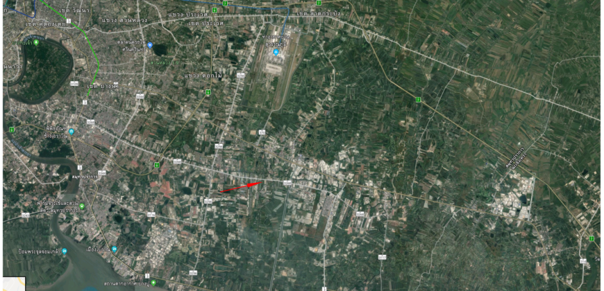 ขายที่ดินติดถนนเทพารักษ์ บางพลี สวยมาก เนื้อที่ 21 ไร่