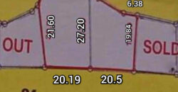 ที่ดินถมแล้ว ติดถนนใหญ่ 270 ตรว.