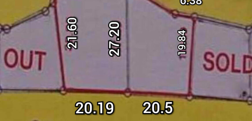 ที่ดินถมแล้ว ติดถนนใหญ่ 270 ตรว.
