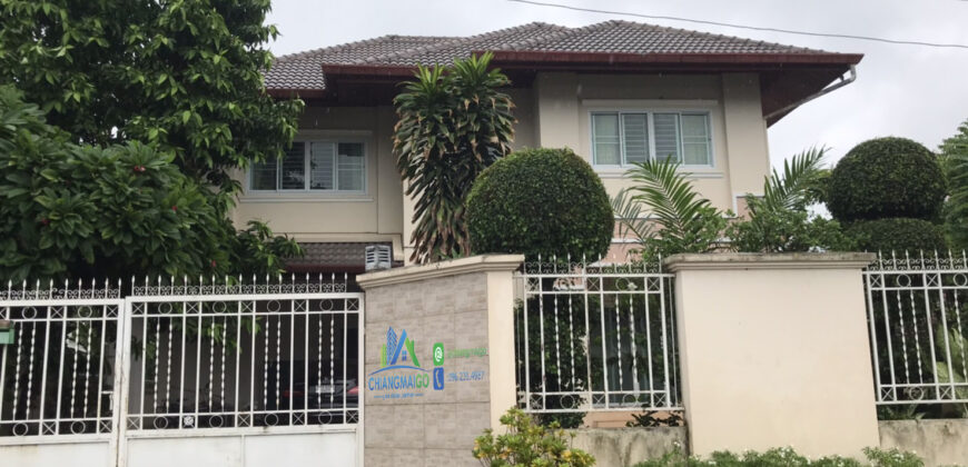 บ้านเดี่ยว 2 ชั้น หลัง ร.พ.ลานนา