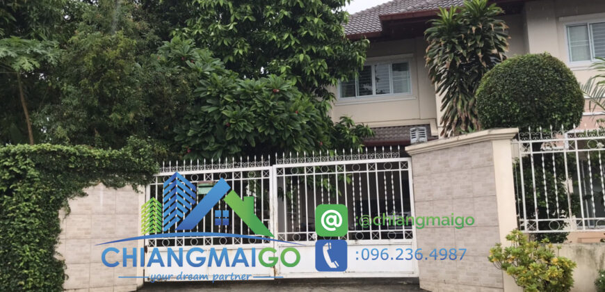 บ้านเดี่ยว 2 ชั้น หลัง ร.พ.ลานนา