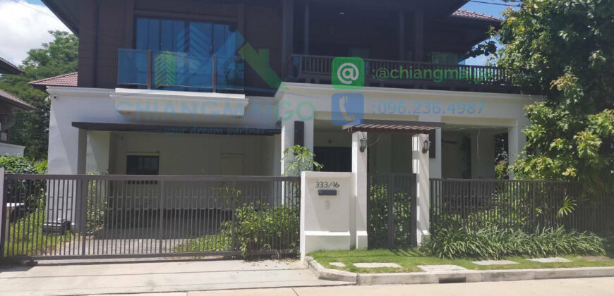 บ้านเดี่ยว 2 ชั้น 109 ตรว. หมู่บ้านเศรษฐสิริ สันทราย บ้านเดี่ยว 2 ชั้น 109 ตรว. หมู่บ้านเศรษฐสิริ สันทราย