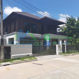 บ้านเดี่ยว 2 ชั้น 109 ตรว. หมู่บ้านเศรษฐสิริ สันทราย บ้านเดี่ยว 2 ชั้น 109 ตรว. หมู่บ้านเศรษฐสิริ สันทราย