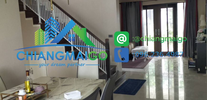 บ้านเดี่ยว 2 ชั้น 109 ตรว. หมู่บ้านเศรษฐสิริ สันทราย บ้านเดี่ยว 2 ชั้น 109 ตรว. หมู่บ้านเศรษฐสิริ สันทราย
